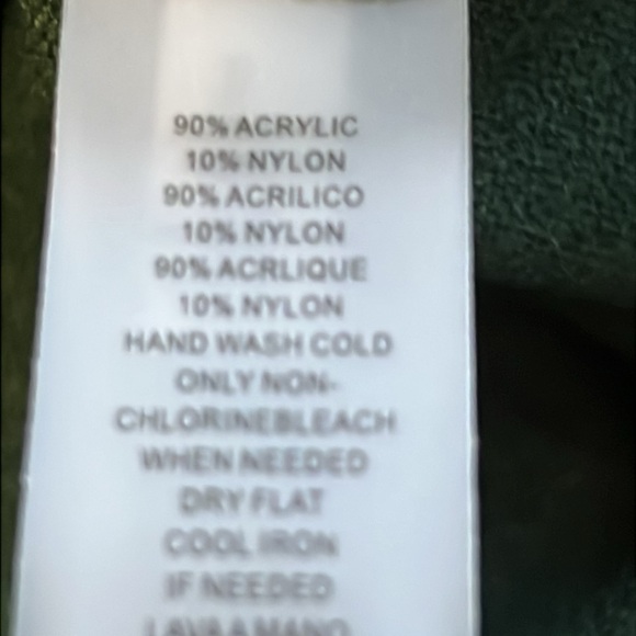 NWT Vince Camuto Bow Back Green Fit & Flare Sweater Dress Size Small - Picture 12 of 12